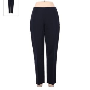 Ellen Tracy Slim Black Work Pants